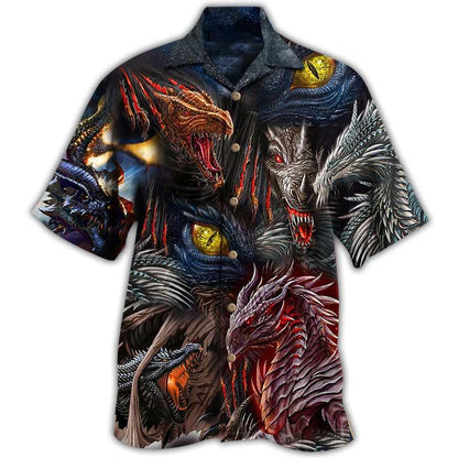 Dragon Hawaiian Shirt For Summer, Dragon Amazing Love Life So Cool Hawaiian Shirts Outfit For Men Women, Dragon Lovers - Amzanimalsgift