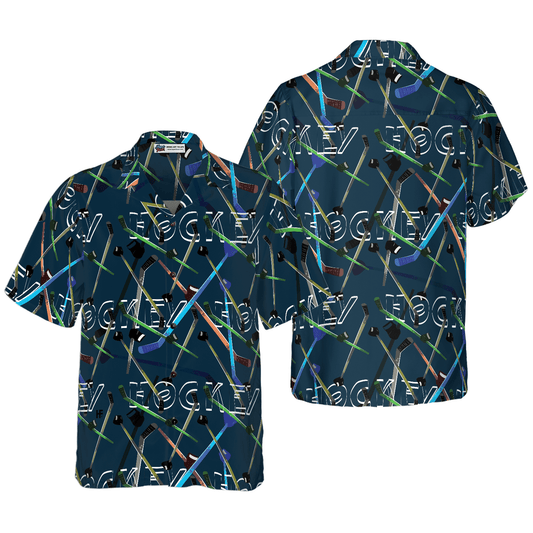 Endless Hockey Aloha Hawaiian Shirt For Summer, Colorful Shirt For Men Women, Perfect Gift For Friend, Team, Family, Hockey Lover - Amzanimalsgift