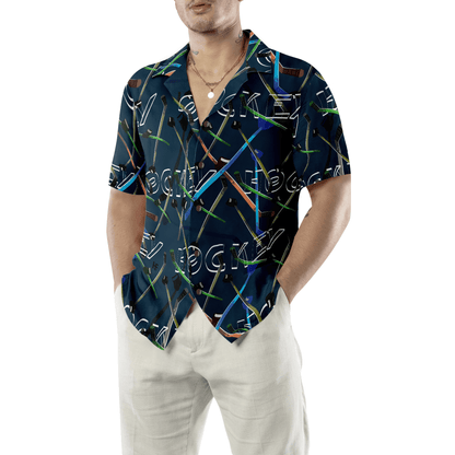 Endless Hockey Aloha Hawaiian Shirt For Summer, Colorful Shirt For Men Women, Perfect Gift For Friend, Team, Family, Hockey Lover - Amzanimalsgift