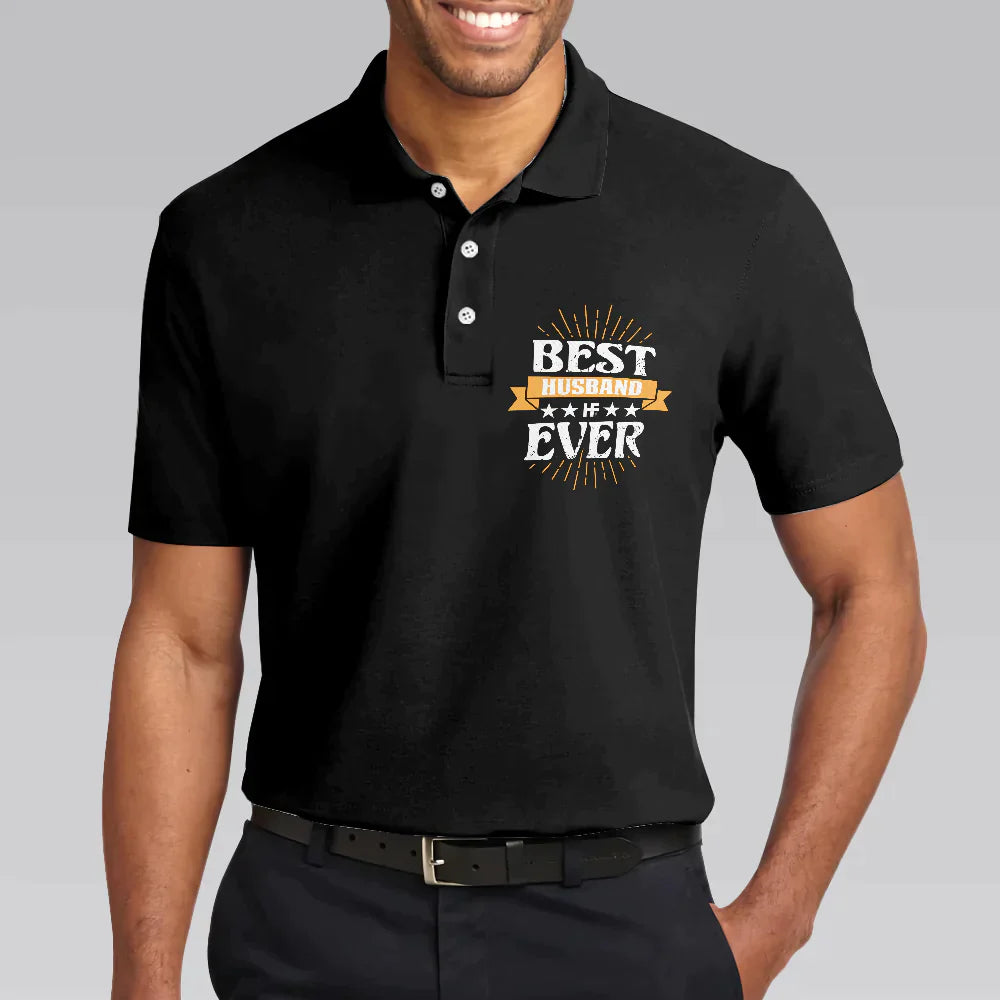 Family Men Polo Shirt, I Tried To Retire But Now I Work For My Wife Family Polo Shirt, Gift For Husband - Amzanimalsgift
