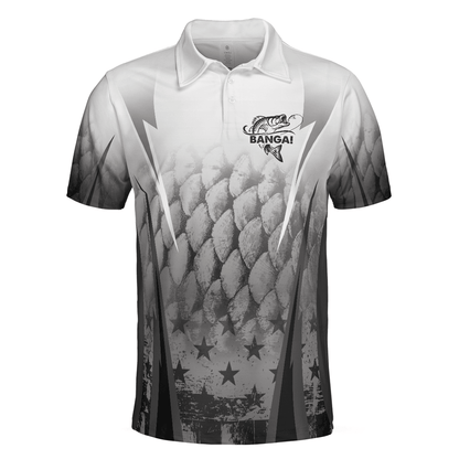 Fishing Is Like Dating Golf Men Polo Shirt, Catch A Keeper Polo Shirt, Best Fishing Shirt For Men - Amzanimalsgift