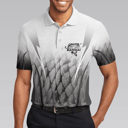 Fishing Is Like Dating Golf Men Polo Shirt, Catch A Keeper Polo Shirt, Best Fishing Shirt For Men - Amzanimalsgift
