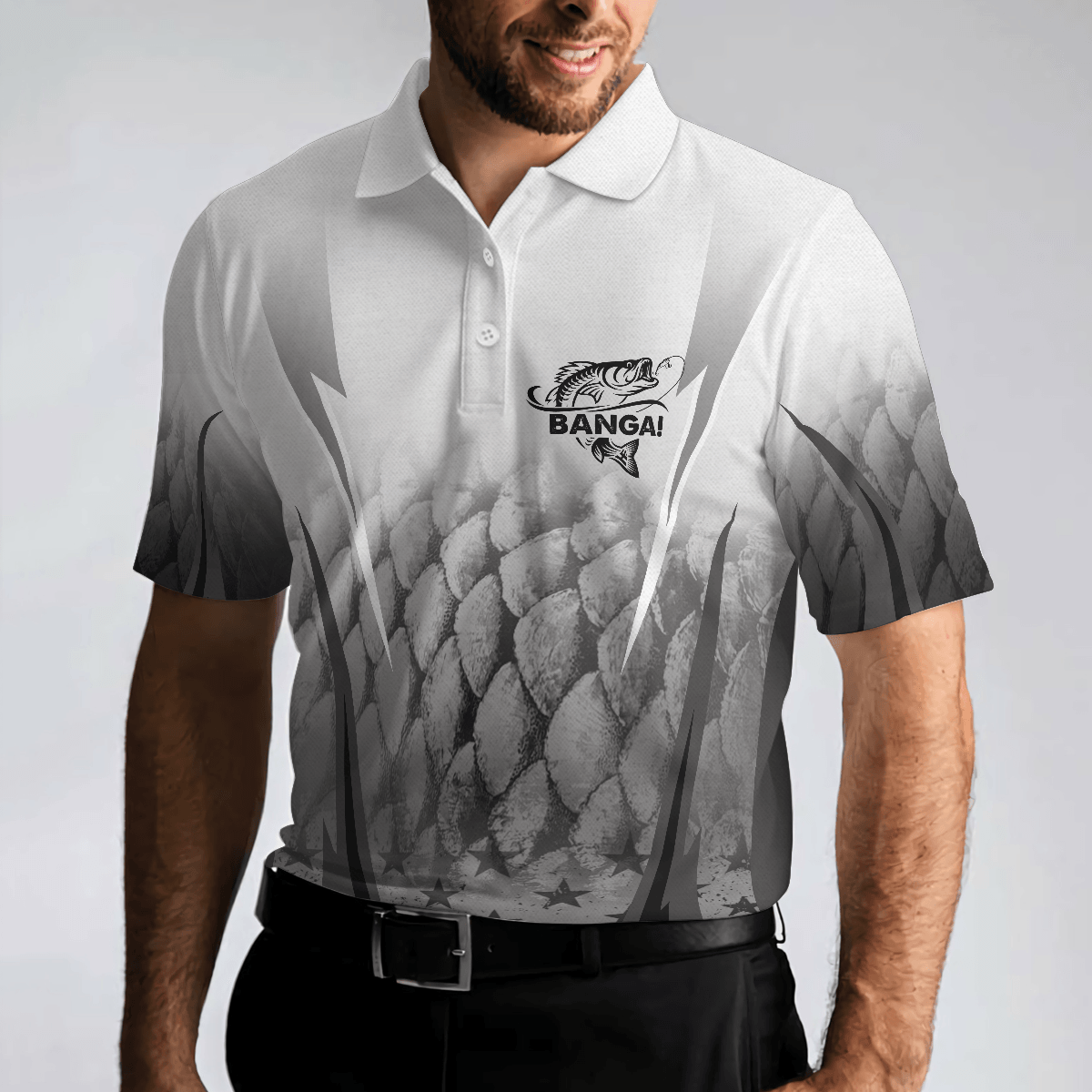 Fishing Is Like Dating Golf Men Polo Shirt, Catch A Keeper Polo Shirt, Best Fishing Shirt For Men - Amzanimalsgift