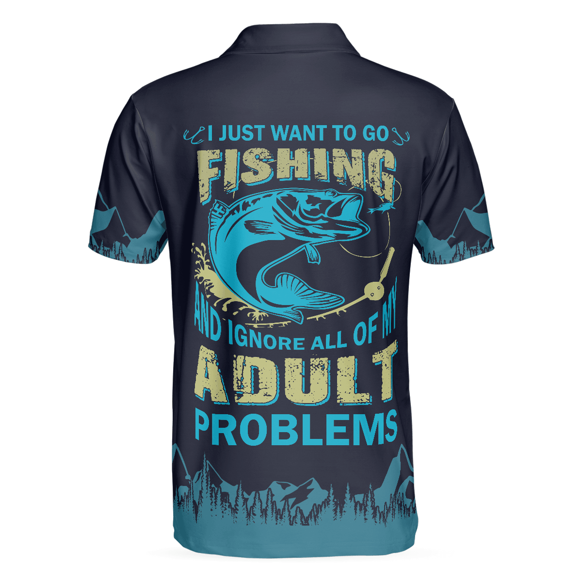 Fishologist Go Fishing Men Polo Shirt, I Just Want To Go Fishing Shirt, Best Fishing Shirt For Men, Gift For Fishing Lovers - Amzanimalsgift