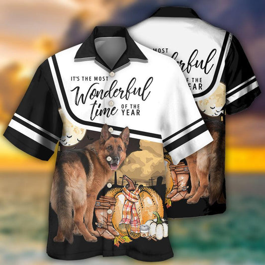 German Shepherd Hawaiian Shirt - My Cool Dog Various Style Aloha Hawaiian Shirt For Summe - Perfect Gift For Men Women, Dog Lovers - Amzanimalsgift