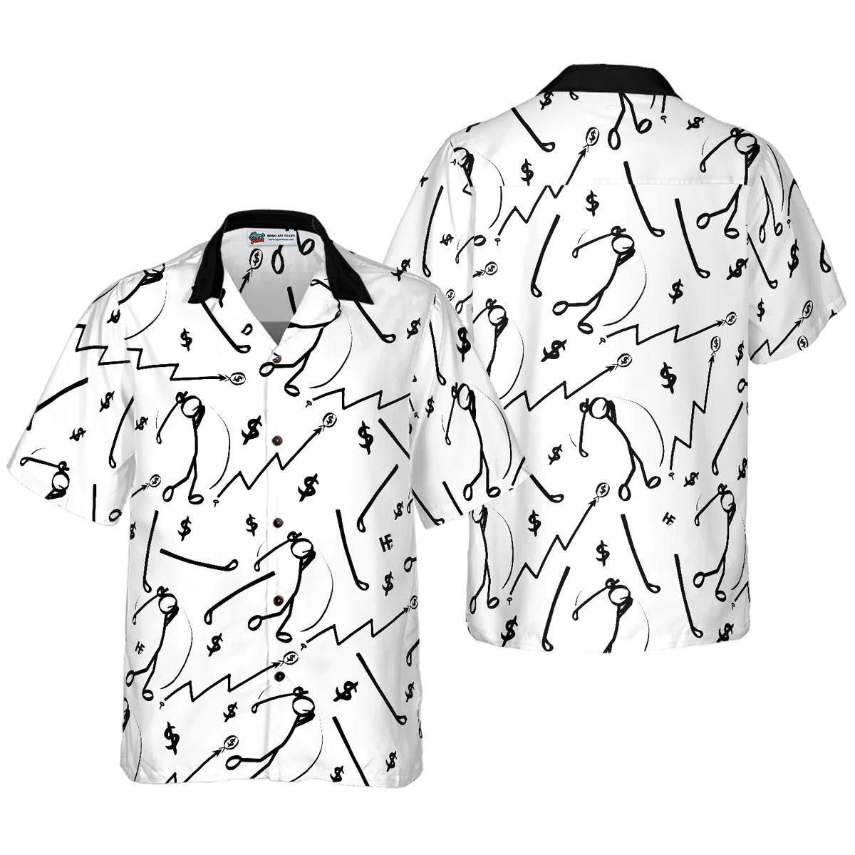 Golf Aloha Hawaiian Shirt, Golf Market Icons Hawaiian Shirt, Golf Hawaiian Shirt For Summer - Perfect Gift For Men, Women, Golf Lover, Friend, Family - Amzanimalsgift