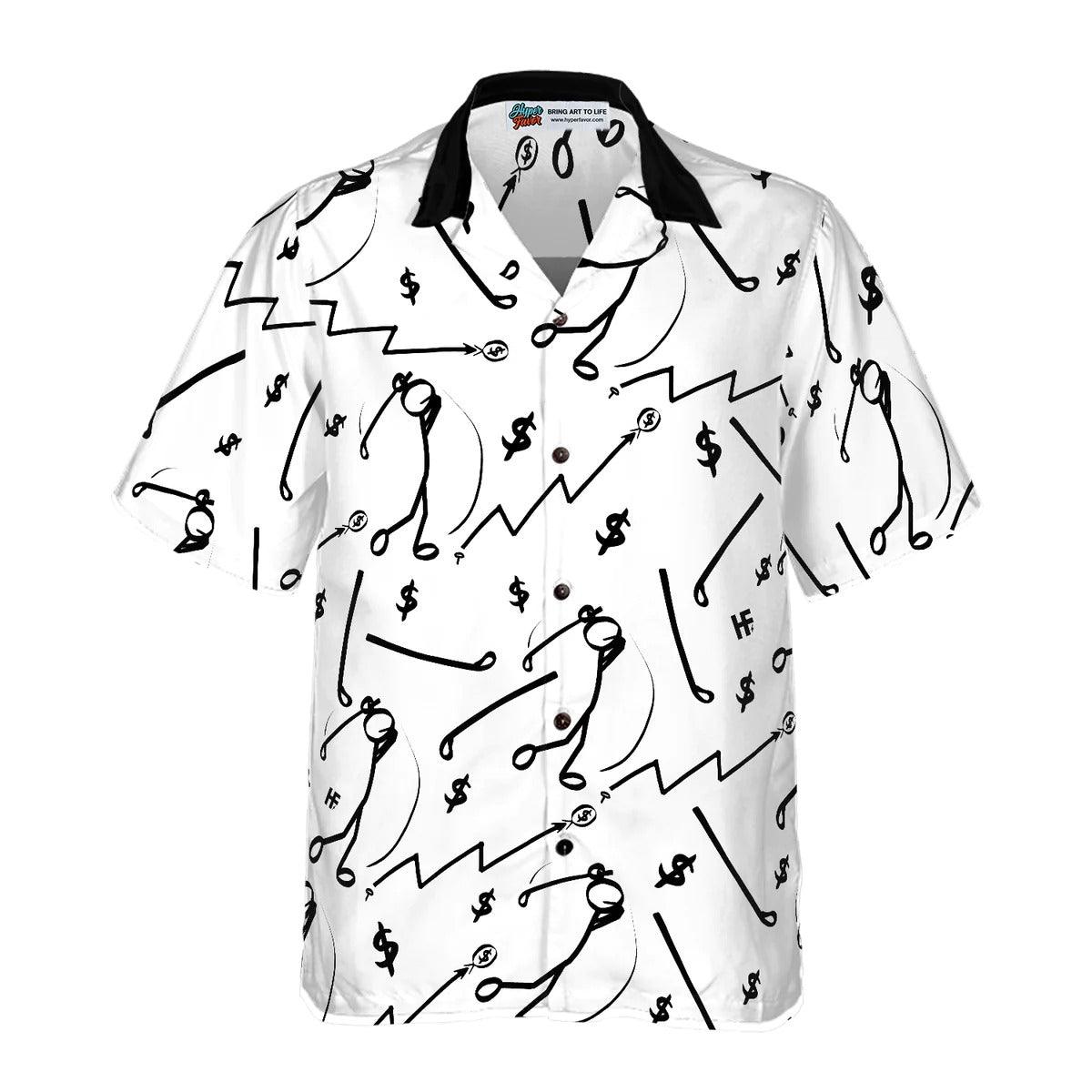 Golf Aloha Hawaiian Shirt, Golf Market Icons Hawaiian Shirt, Golf Hawaiian Shirt For Summer - Perfect Gift For Men, Women, Golf Lover, Friend, Family - Amzanimalsgift