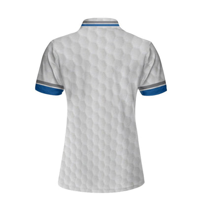 Golf Custom Name Women Polo Shirt, Wolfgang Capital Argyle Pattern With Golf Ball On Tee Personalized Women Polo Shirts, Gift For Ladies, Golfers - Amzanimalsgift