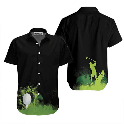 Golf Hawaiian Shirt, Golf Grunge Aloha Hawaiian Shirts For Men and Women - Gift For Golfer, Friend, Family - Amzanimalsgift