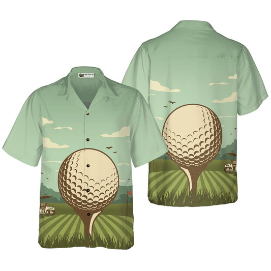 Golf Hawaiian Shirt, Golf In A Beautiful Day Aloha Hawaiian Shirt For Summer, Colorful Funny Hawaiian Shirt For Men Women, Friend, Team, Golf Lovers - Amzanimalsgift