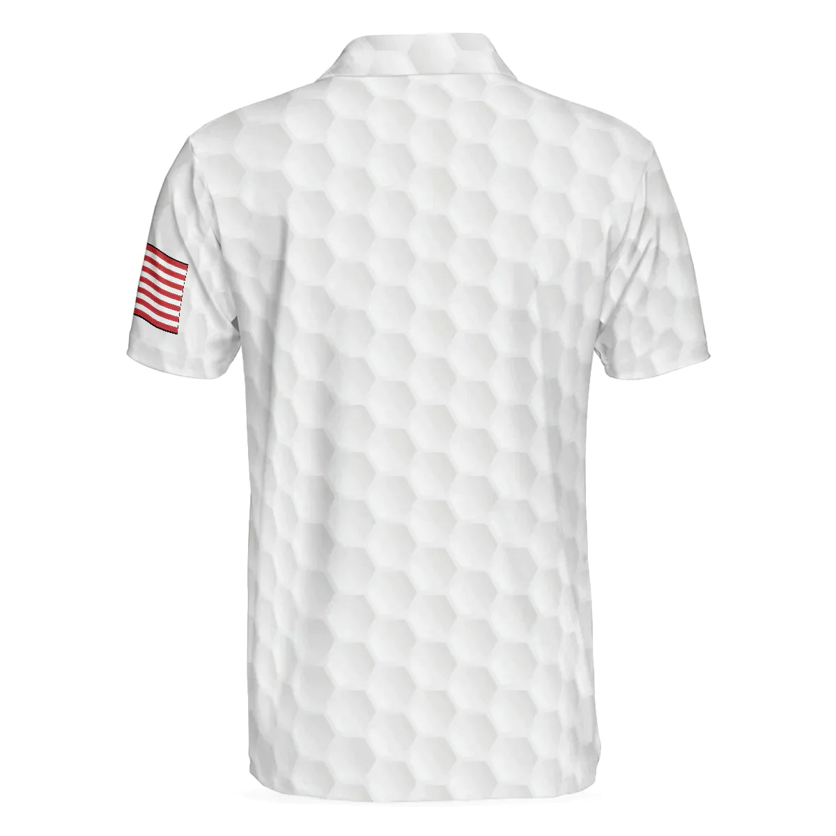 Golf Men Polo Shirt, American Flag, Golf 4th Of July Polo Shirt, Cool Golf Gift For Men - Gift For Golf Lovers, Golfers - Amzanimalsgift