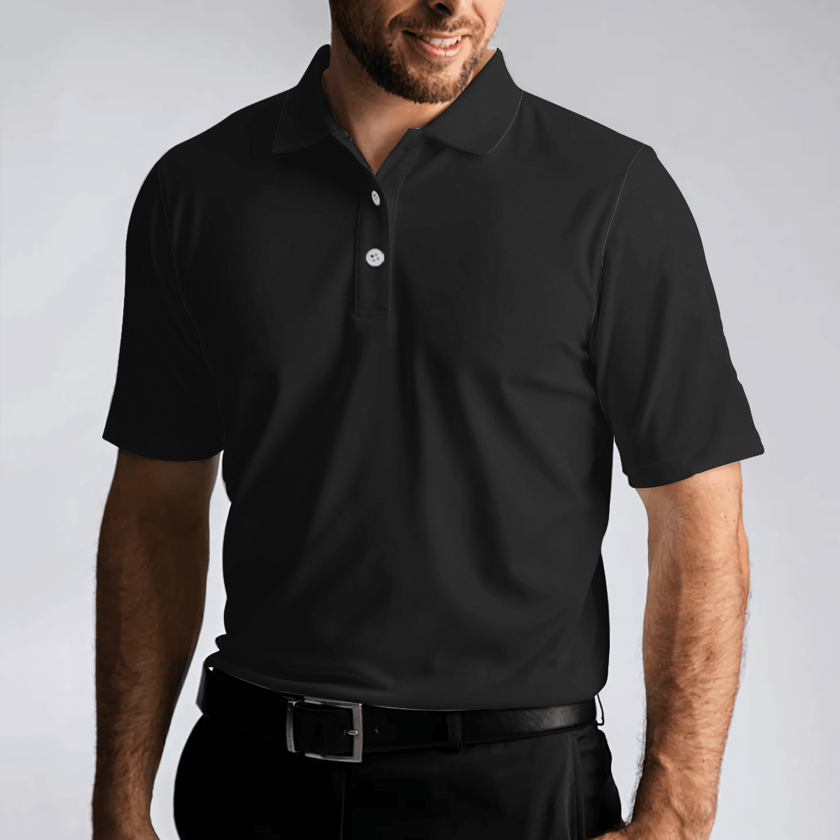 Golf Men Polo Shirt, American Skull Golf Clubs Polo Shirt Black, Wet Paint American Flag Skull Polo Shirt For Men - Gift For Golfers, Golf Lovers - Amzanimalsgift