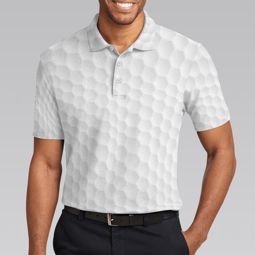 Golf Men Polo Shirt, American Skull Golf Clubs Set, American Flag Skull White Polo Shirt For Men - Gift For Golfers, Golf Lovers - Amzanimalsgift