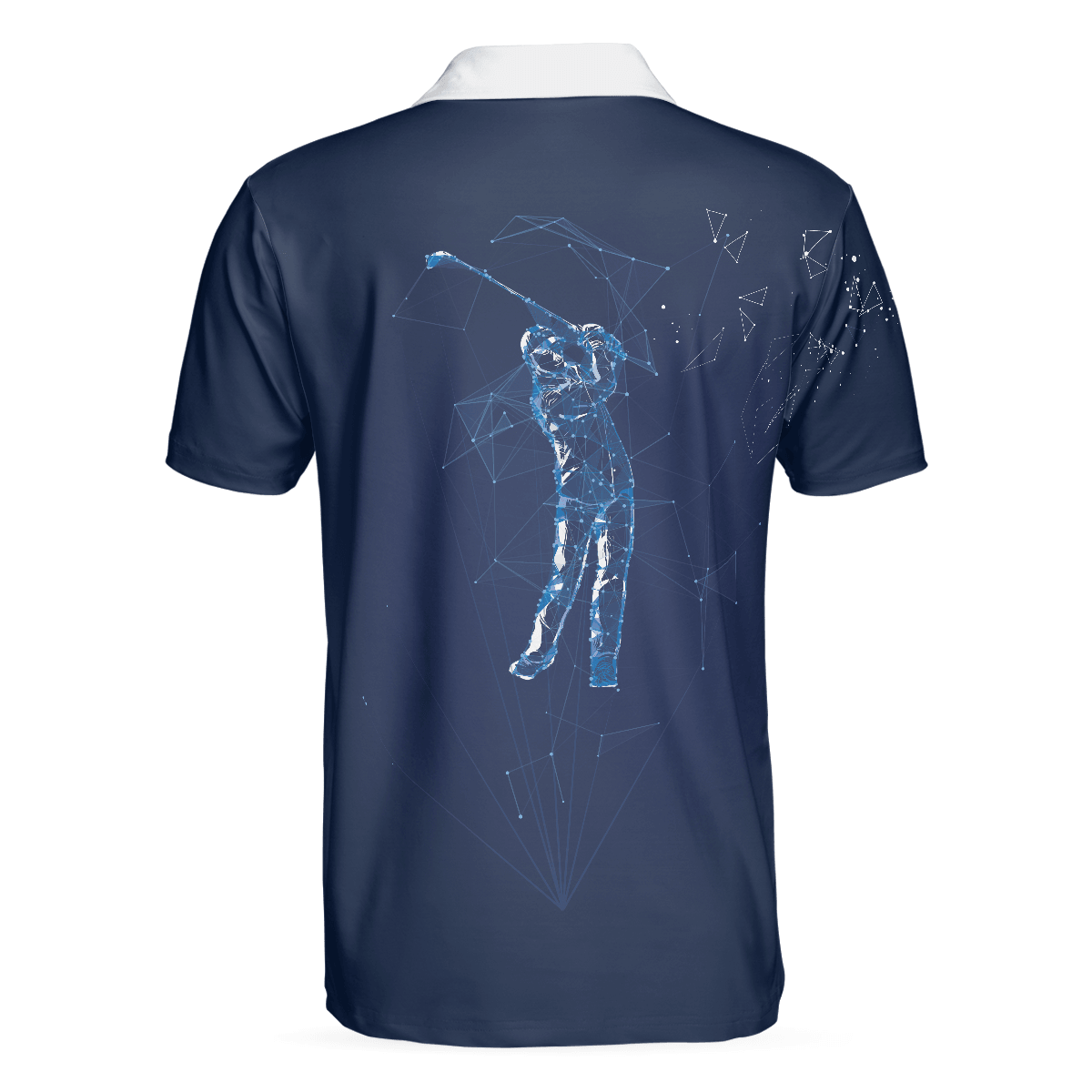 Golf Men Polo Shirt, Artistic High Tech Skull Polo Shirt, Golf Players Shirt For Men - Best Gift For Golfers, Golf Lovers - Amzanimalsgift