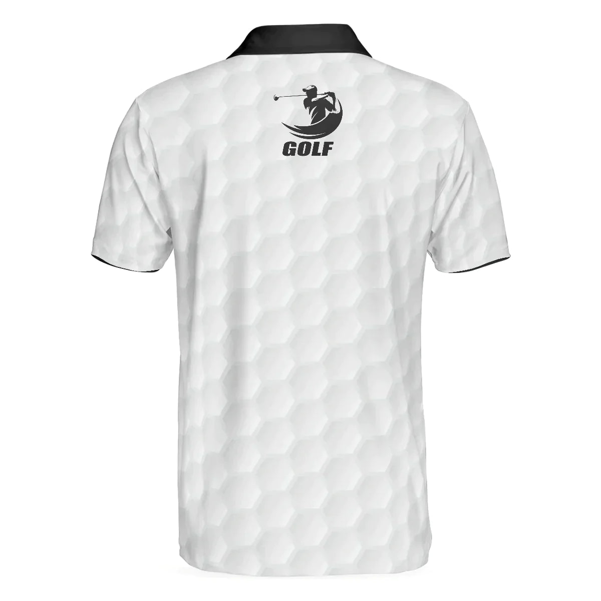 Golf Men Polo Shirt, Black And White Golfing, Just A Guy Who Loves Golf Shirt For Male, Basic Golf Shirt Design For Golfers, Golf Lovers - Amzanimalsgift