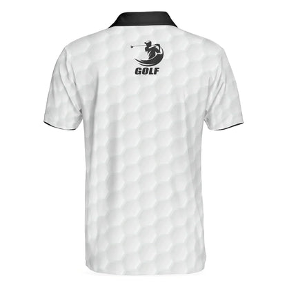 Golf Men Polo Shirt, Black And White Golfing, Just A Guy Who Loves Golf Shirt For Male, Basic Golf Shirt Design For Golfers, Golf Lovers - Amzanimalsgift