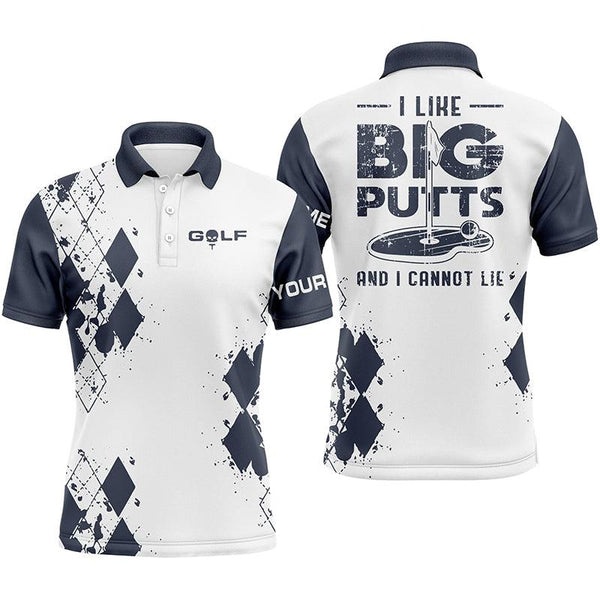 Custom Golf Long Sleeve Men Polo Shirt-Funny Custom Name Apparel, I Li ...