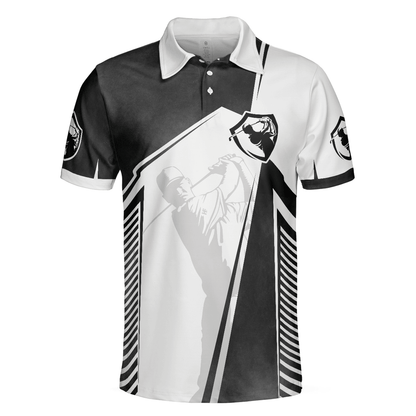 Golf Men Polo Shirt, Golf Saved Me From Being A Pornstar Polo Shirt, Funny Golf Shirt For Men - Gift For Golfers, Golf Lovers - Amzanimalsgift