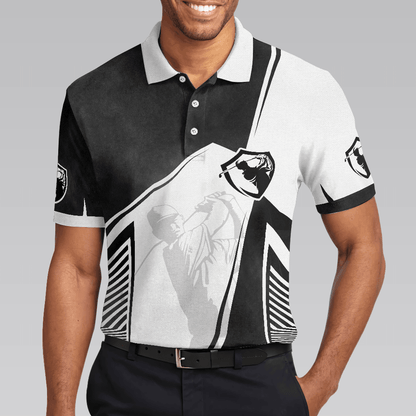 Golf Men Polo Shirt, Golf Saved Me From Being A Pornstar Polo Shirt, Funny Golf Shirt For Men - Gift For Golfers, Golf Lovers - Amzanimalsgift