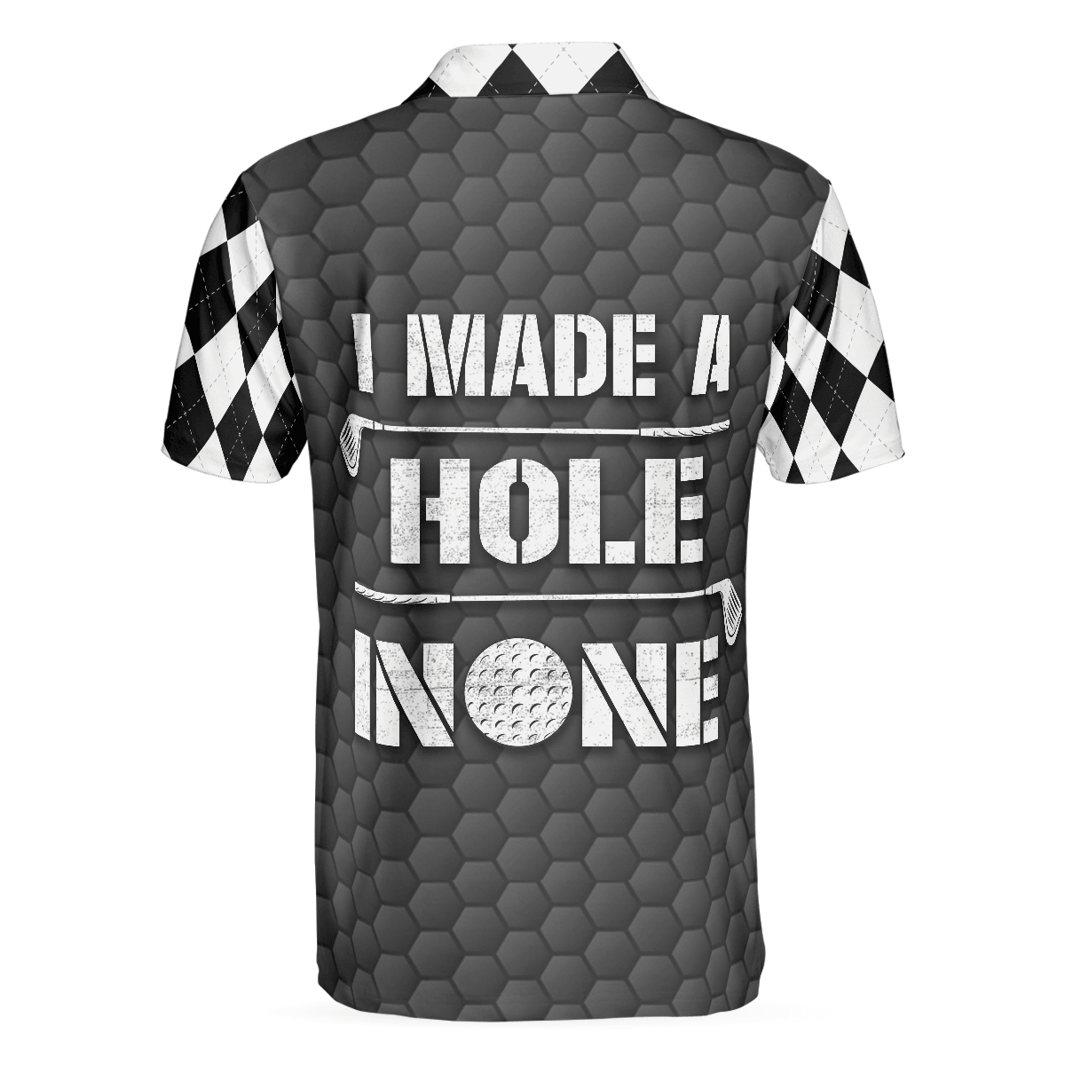 Golf Men Polo Shirt, I Made A Bogey On Every Hole Argyle Men Golf Polo Shirt - Perfect Polo Shirt For Men, Golfers - Amzanimalsgift