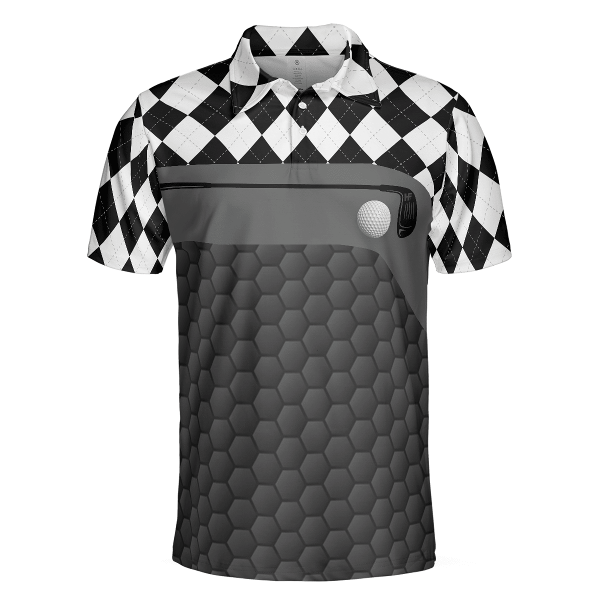 Golf Men Polo Shirt, I Made A Bogey On Every Hole Argyle Men Golf Polo Shirt - Perfect Polo Shirt For Men, Golfers - Amzanimalsgift