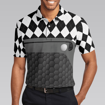 Golf Men Polo Shirt, I Made A Bogey On Every Hole Argyle Men Golf Polo Shirt - Perfect Polo Shirt For Men, Golfers - Amzanimalsgift