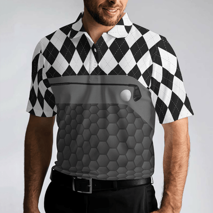 Golf Men Polo Shirt, I Made A Bogey On Every Hole Argyle Men Golf Polo Shirt - Perfect Polo Shirt For Men, Golfers - Amzanimalsgift