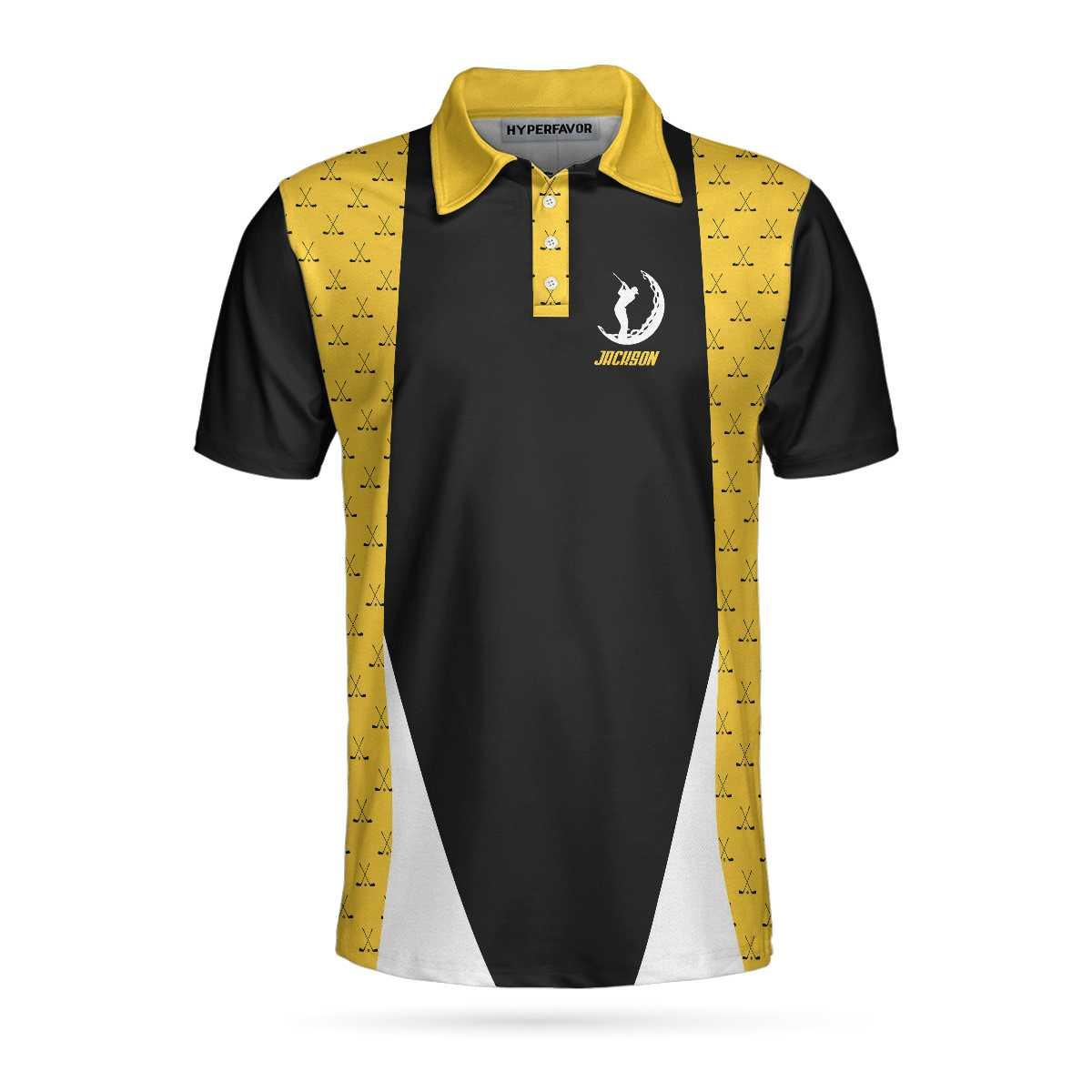 Golf Men Polo Shirts - Beer And Golf Weekend Forcast Golfing With The Change Of Drinking Men Polo Shirts - Perfect Gift For Men, Golfers, Golf Lover - Amzanimalsgift