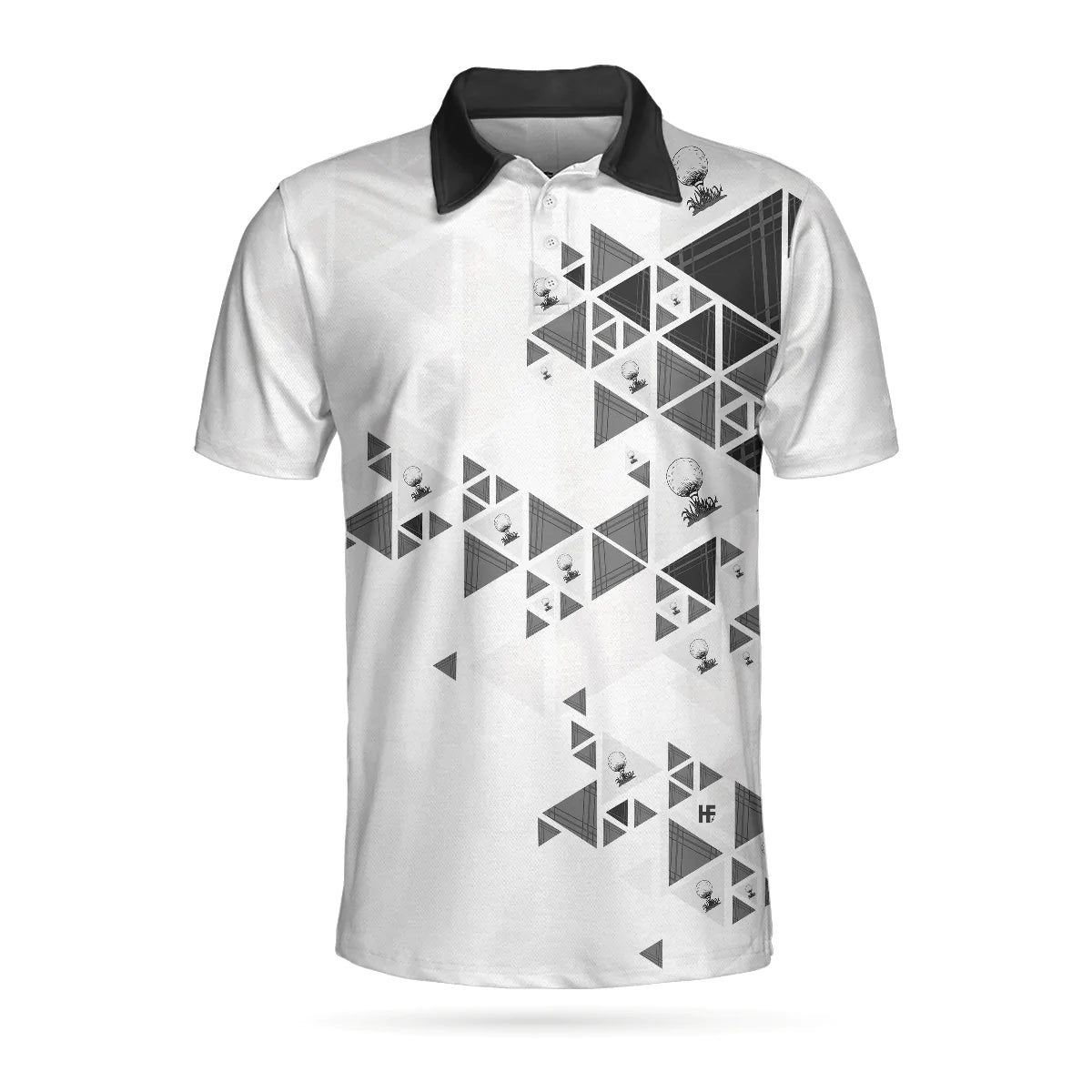 Golf Men Polo Shirts, Black And White Golf Polo Shirt, I Regard Golf As An Expensive Way Polo Shirt, Best Golf Shirt For Men, Golfers, Golf Lovers - Amzanimalsgift