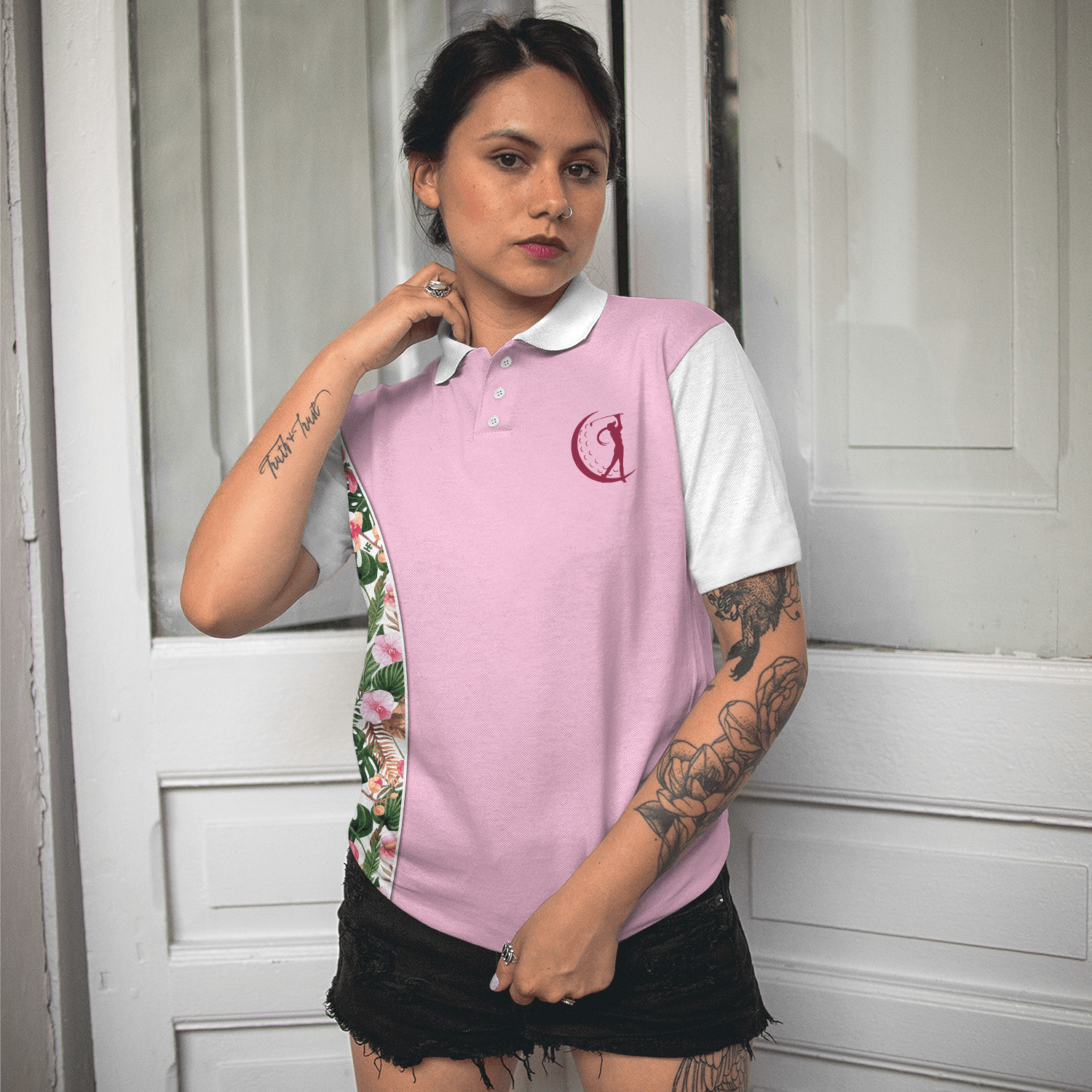 Golf Women Polo Shirt - Assuming I'm Just An Old Lady Was Your First Mistake Women Polo Shirts - Gift For Women's golfer - Women Polo Shirt - Amzanimalsgift