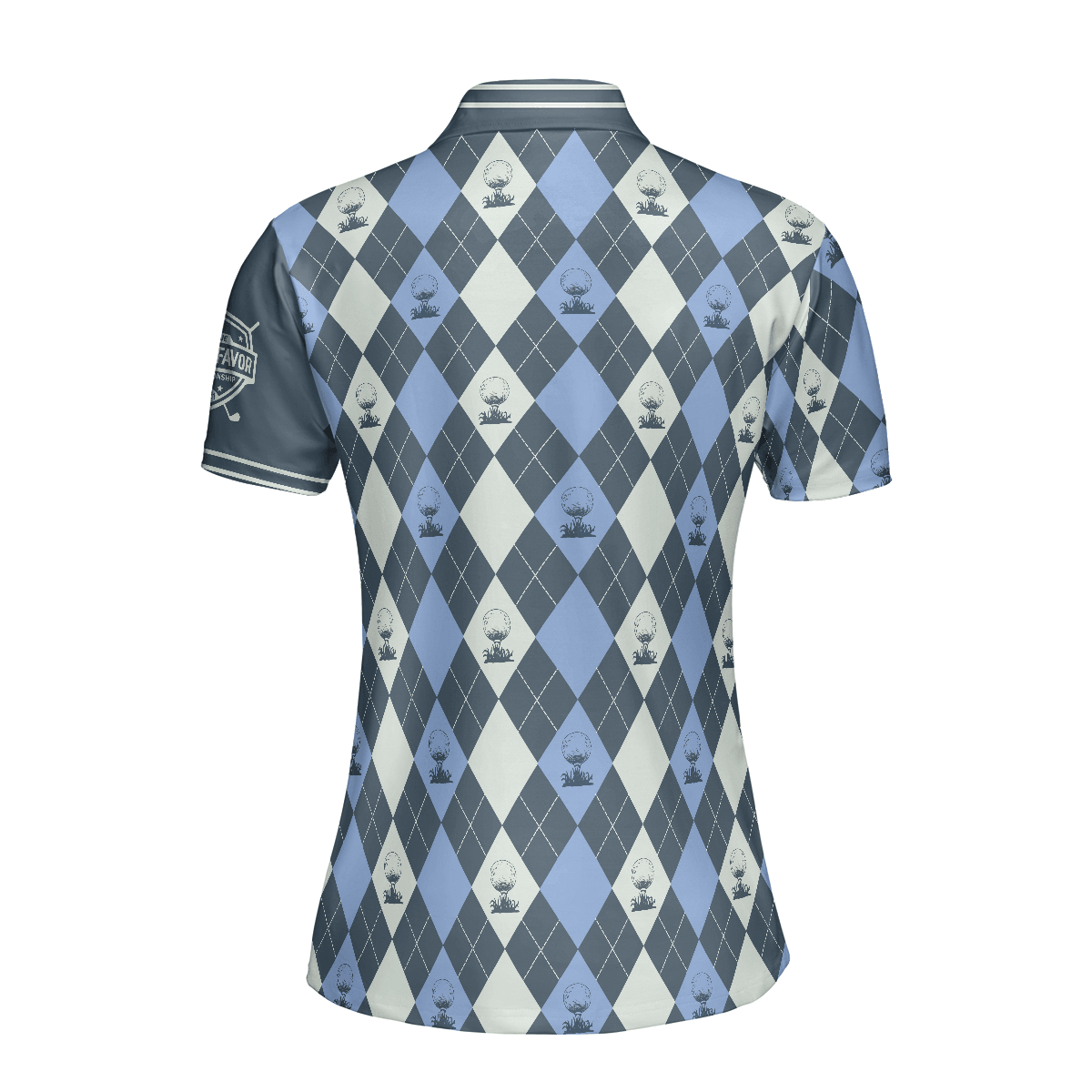 Golf Women Polo Shirt, Balls To Golf The Way I Do, Golf Sports Caro Pattern Women Polo Shirts, Best Gift For Female Golfers, Ladies, Golf Lovers - Amzanimalsgift