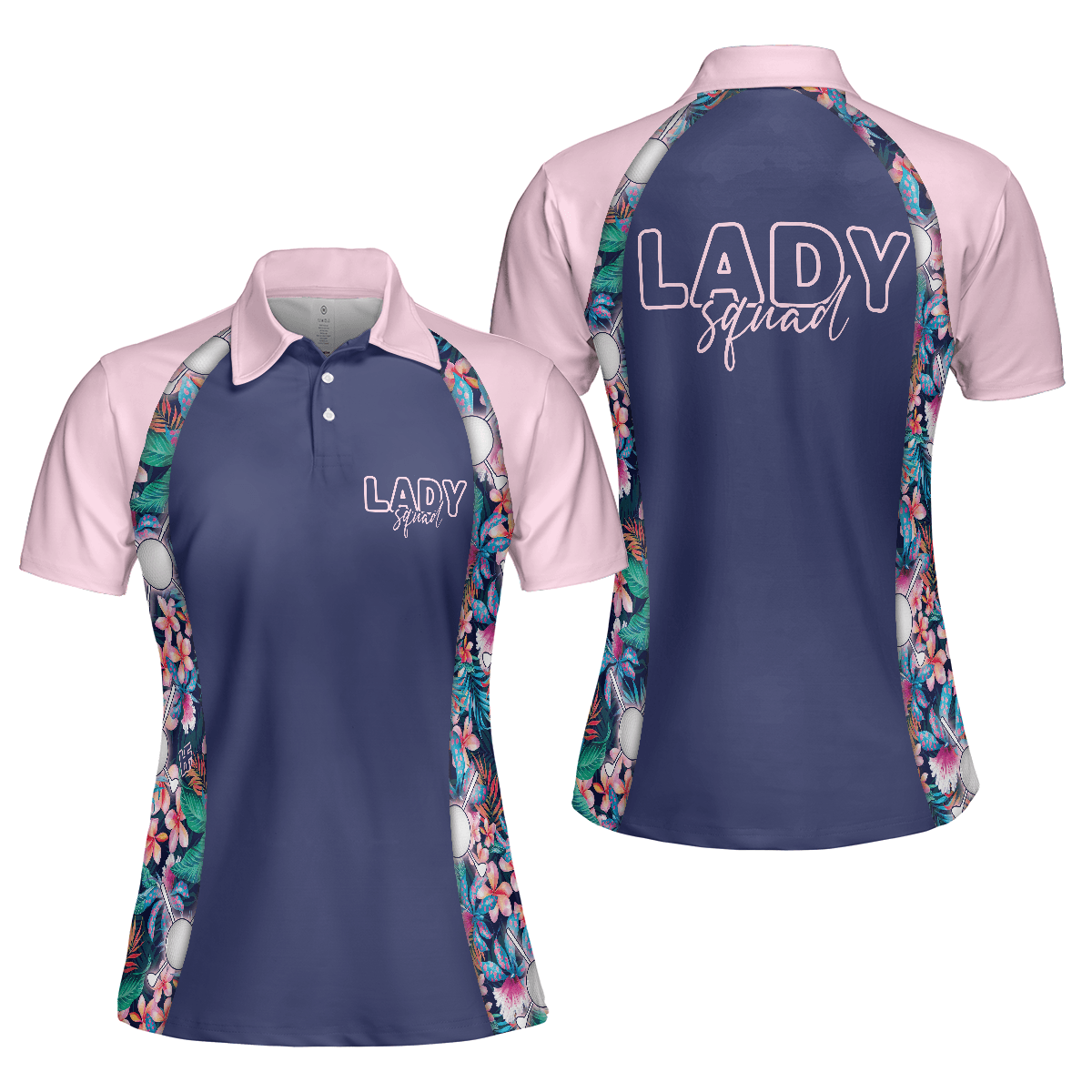 Golf Women Polo Shirt, Flowers Tropical Dream And Golf Women Polo Shirts, Golfing Gift For Female Golfers, Ladies, Golf Lovers - Amzanimalsgift