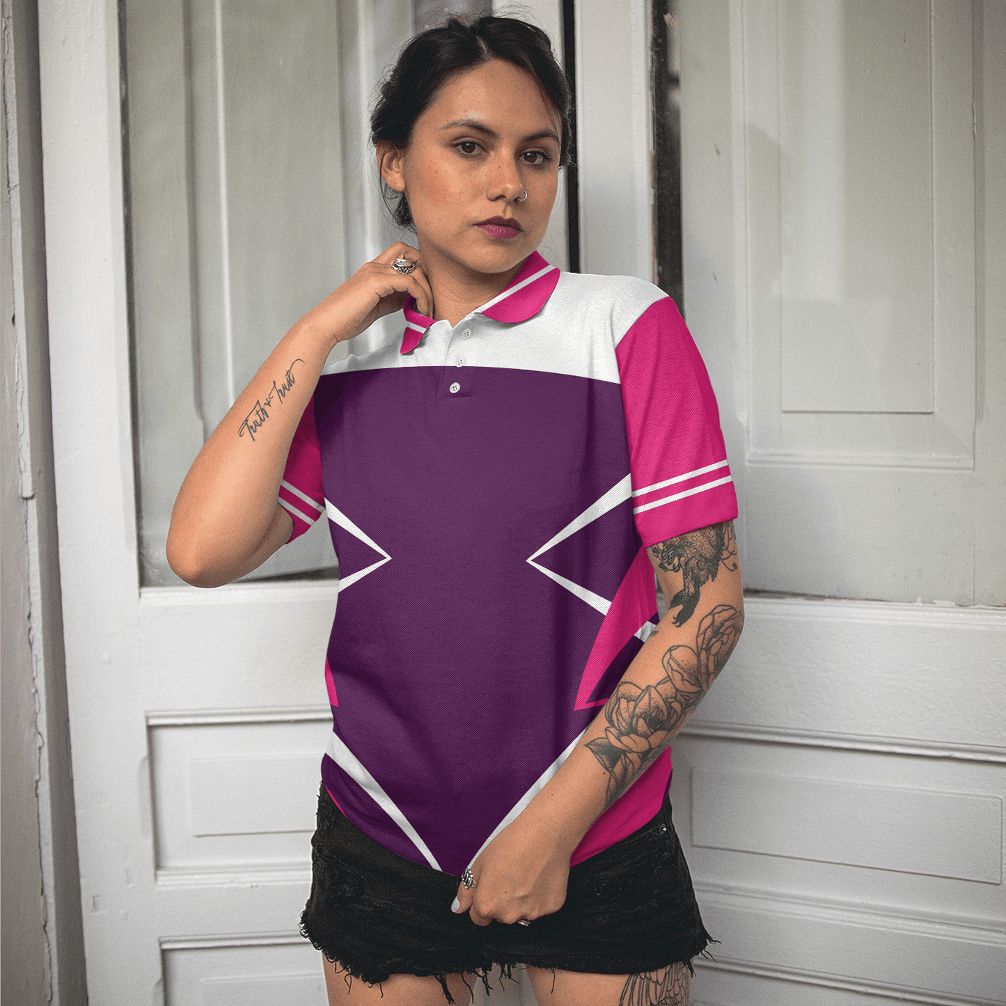 Golf Women Polo Shirt, Golf Pink Shirt For Ladies, A Bad Day Of Golf Always Beats A Good Day Polo Shirt - Gift For Golfers, Golf Lovers - Amzanimalsgift