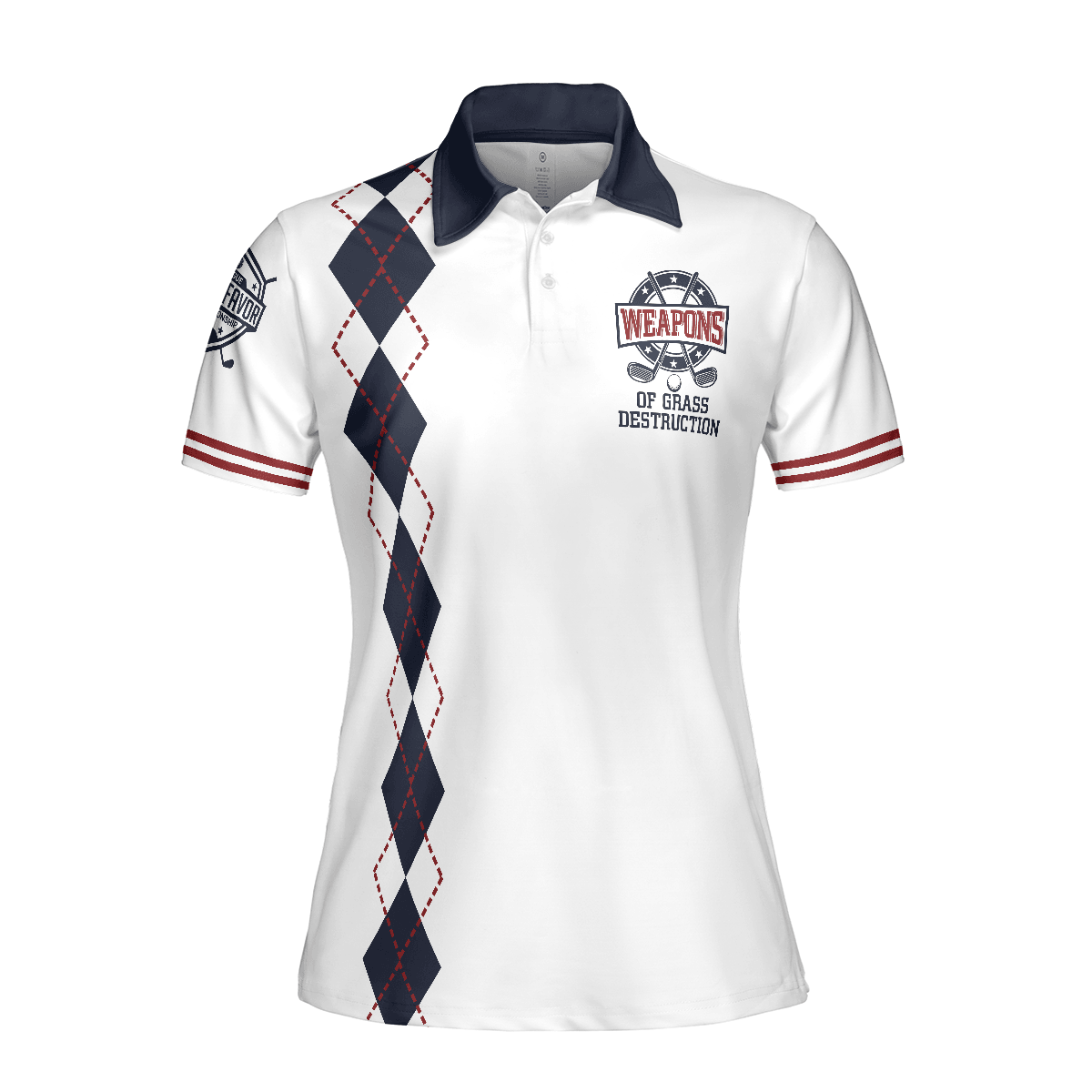 Golf Women Polo Shirt, Golf Weapons Of Grass Destruction Women Polo Shirts, Best Golfing Gift For Female Golfers, Ladies, Golf Lovers - Amzanimalsgift