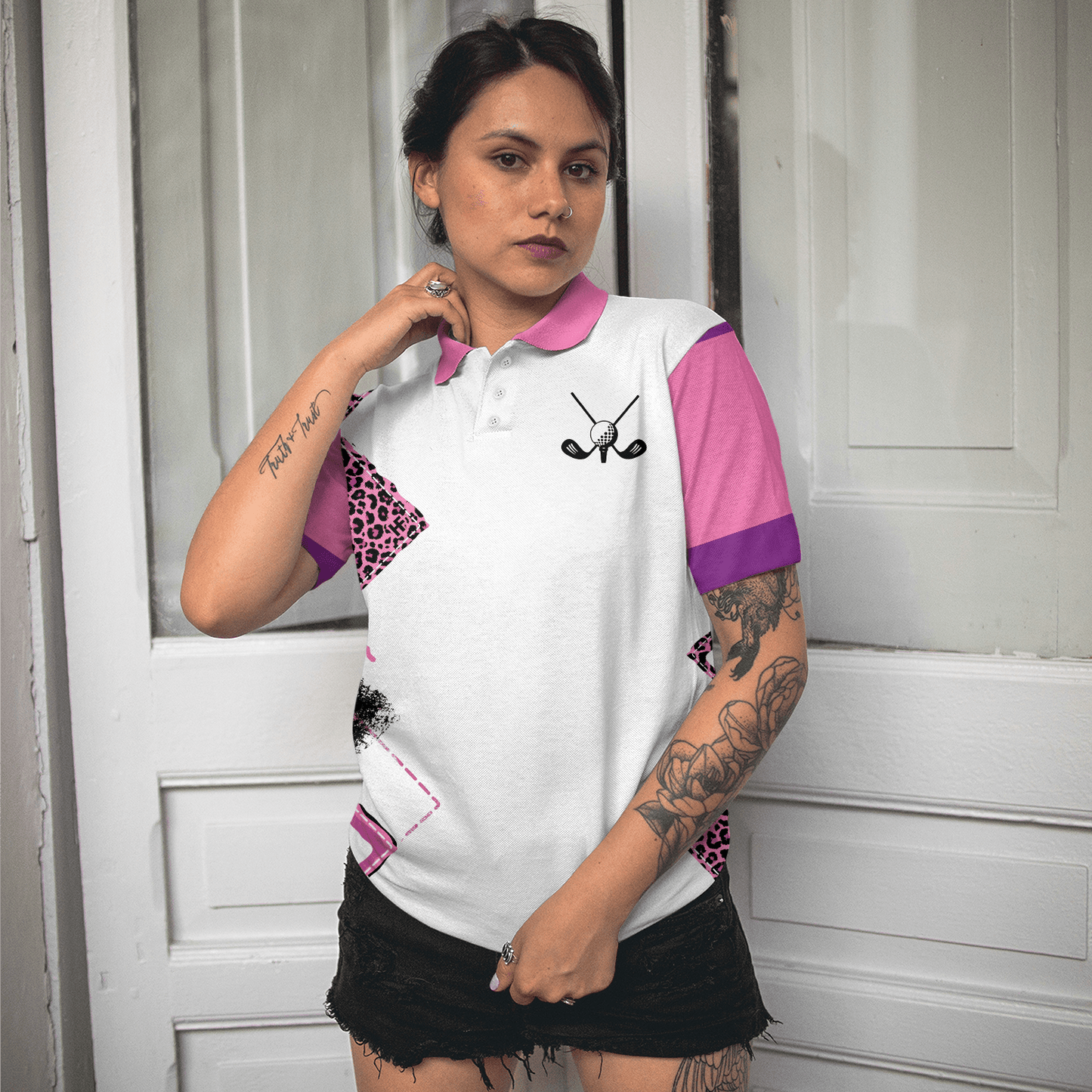 Golf Women Polo Shirt, Golf With No Chance Of House Cleaning Or Cooking Women Polo Shirts, Gift Golfing For Female Golfers, Ladies, Golf Lovers - Amzanimalsgift