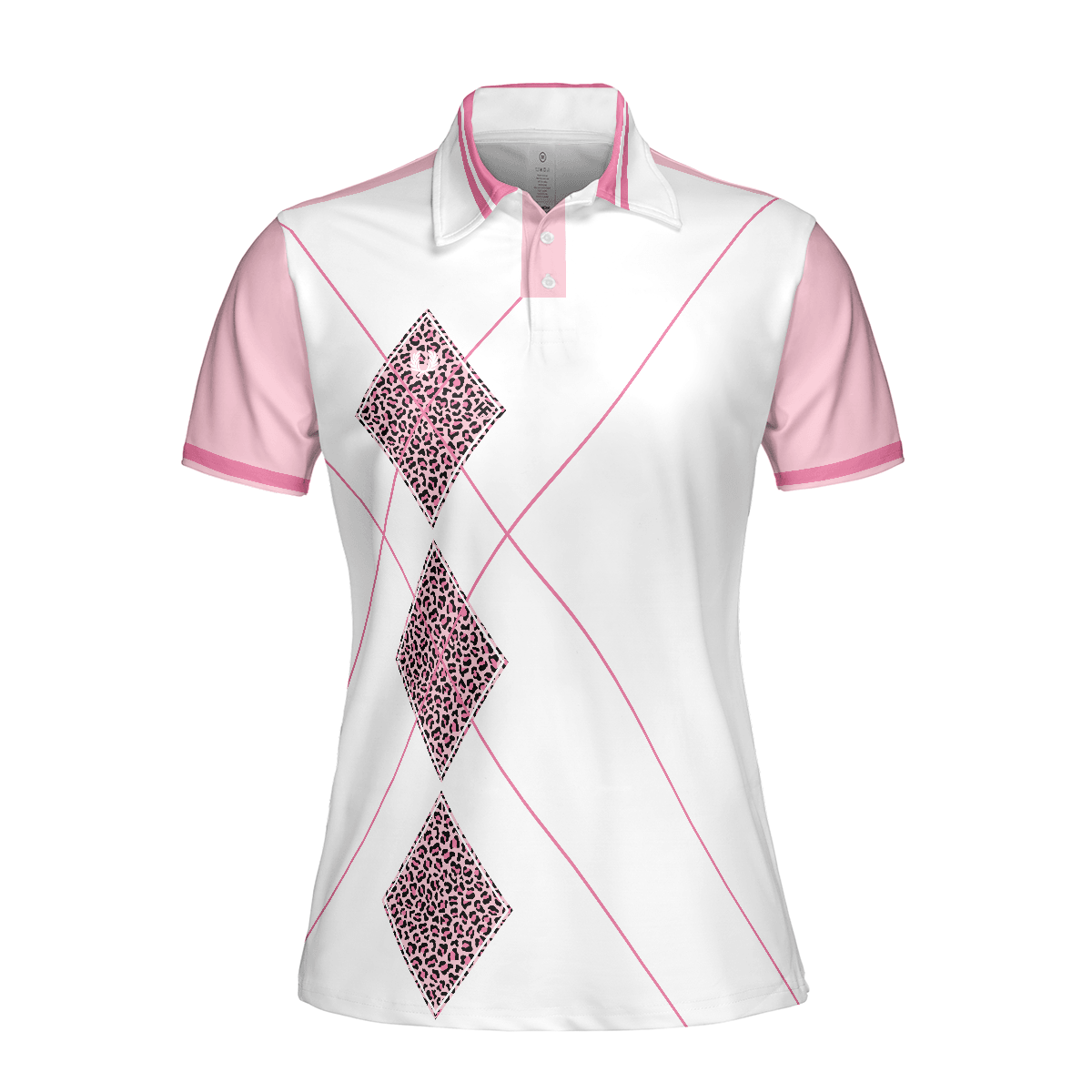 Golf Women Polo Shirt, Golfing Forever Housework Whenever, Leopard Argyle Style Golf Women Polo Shirts, Gift For Female Golfers, Ladies, Golf Lovers - Amzanimalsgift