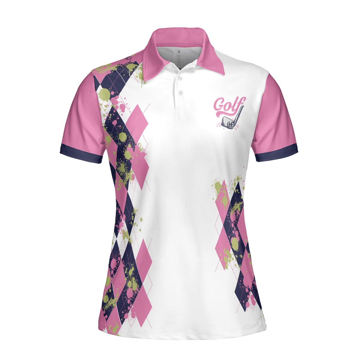 Golf Women Polo Shirt, Golfing Weekend Forecast Golf Pink And White Women Polo Shirts, Best Gift For Female Golfers, Ladies, Golf Lovers - Amzanimalsgift