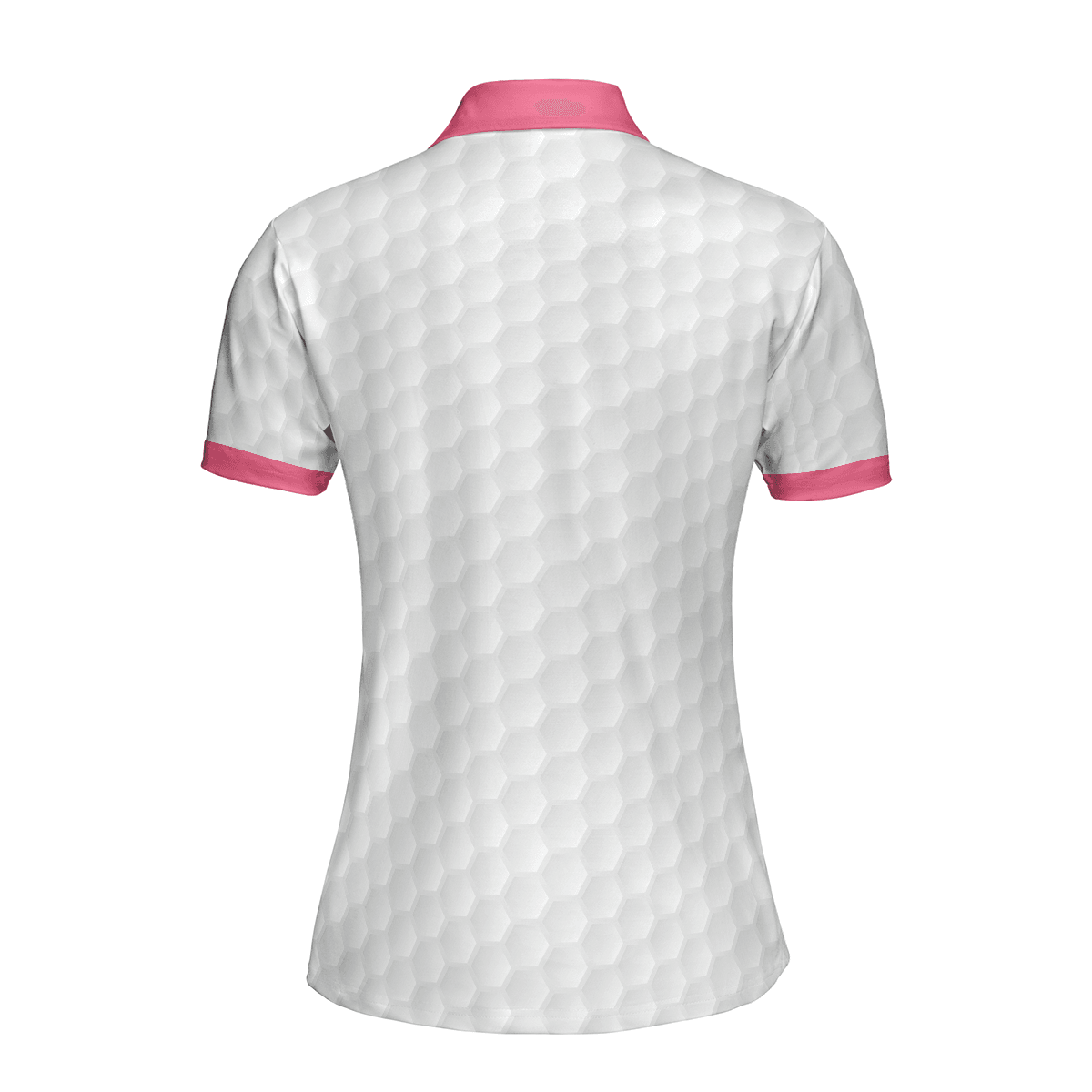 Golf Women Polo Shirt, Heartbeat Golfer White And Pink Golf Women Polo Shirts, Best Cool Gift For Golfers, Golf Lovers, Ladies - Amzanimalsgift