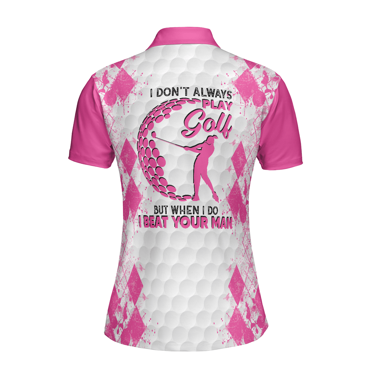 Golf Women Polo Shirt, I Don't Always Play Golf, Pinky Golfing Women Polo Shirts, Best Female Gift For Golf Lovers, Ladies, Golfers - Amzanimalsgift