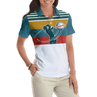 Golf Women Polo Shirt, I Golf Like A Girl Try To Keep Up, Colorful Women Polo Shirts, Best Female Golfers Gift, Golf Sport Lovers, Ladies, Golfers - Amzanimalsgift