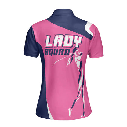 Golf Women Polo Shirt, Lady Squad Golf Girl Pink Women Polo Shirts, Best Golfing Gift For Ladies, Golfers, Golf Lovers - Amzanimalsgift