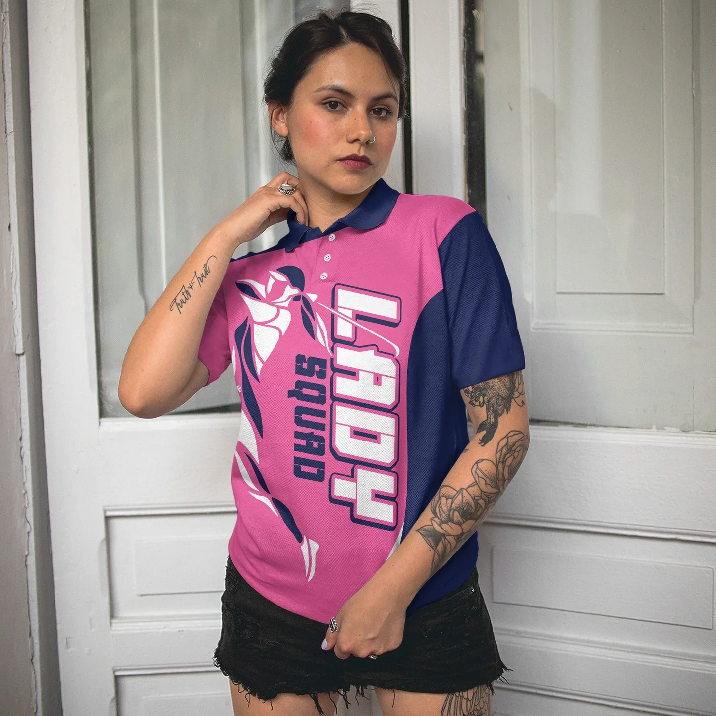 Golf Women Polo Shirt, Lady Squad Golf Girl Pink Women Polo Shirts, Best Golfing Gift For Ladies, Golfers, Golf Lovers - Amzanimalsgift