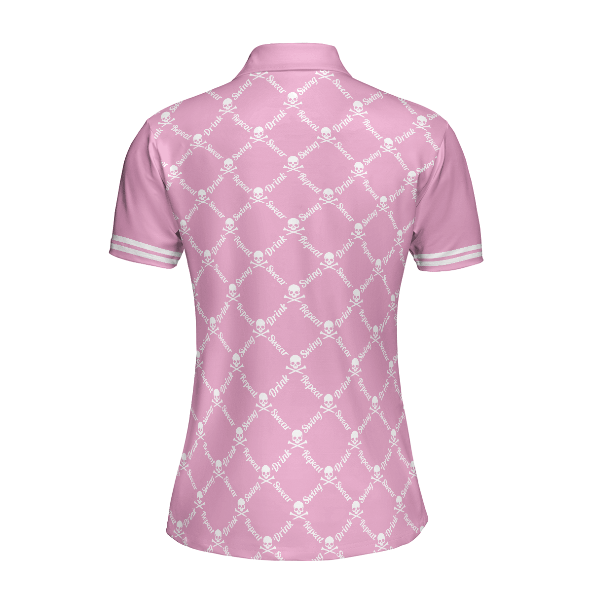 Golf Women Polo Shirt, Pink Golfing Women Polo Shirts, Unique Golf Gift For Ladies, Golfers, Golf Sport Lovers, Female Players - Amzanimalsgift