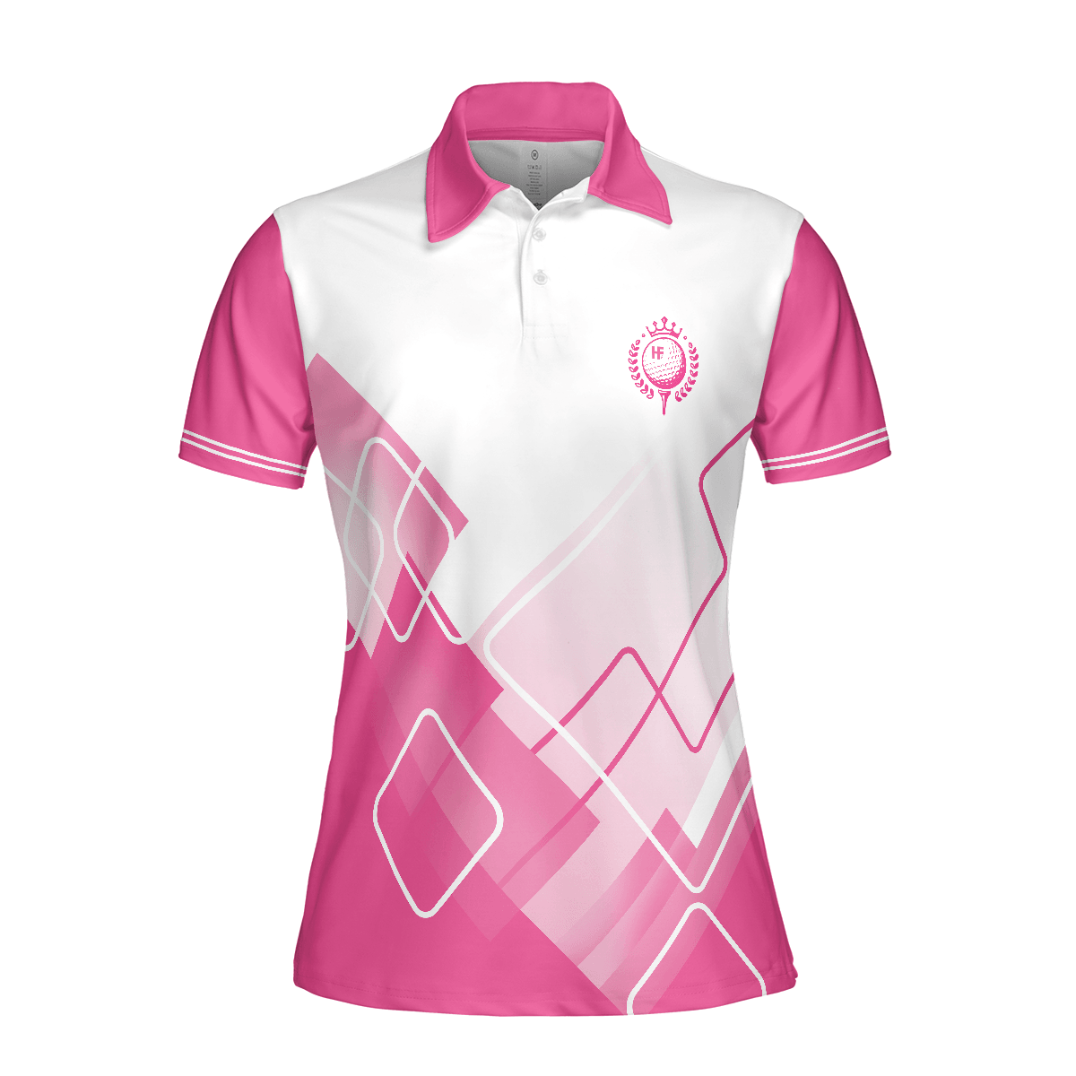Golf Women Polo Shirt, Pink Pattern Women Polo Shirts, This Girl's Got Drive, Golfing Gift For Ladies, Golfers, Golf Lovers - Amzanimalsgift