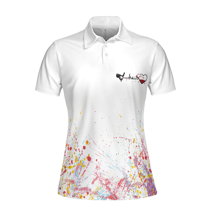 Golf Women Polo Shirt, That's What I Do Golfing From Nine To Wine Women Polo Shirts, Golf Gift For Wine Lovers, Female Golfers, Ladies, Golf Lovers - Amzanimalsgift