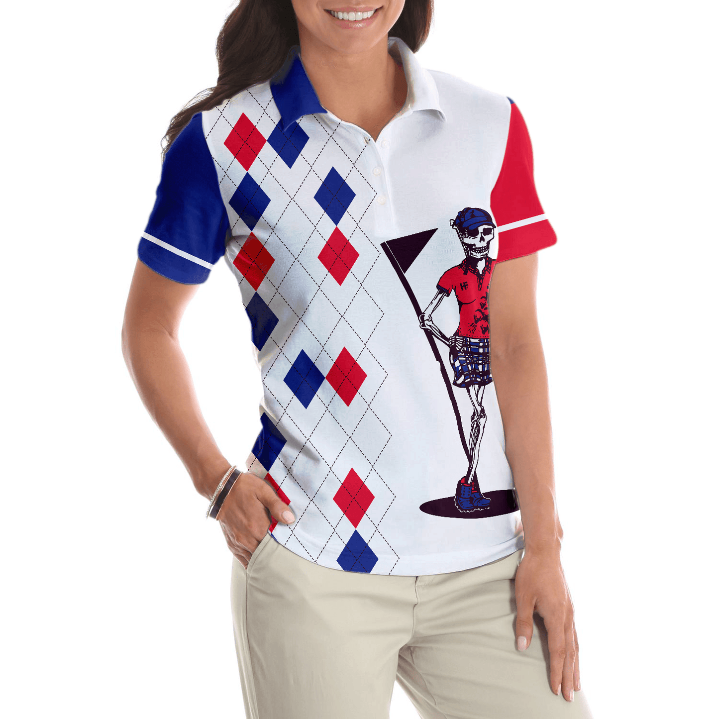 Golf Women Polo Shirt - The Most Important Shot In Golf Is The Next One Golf Women Polo Shirts, Perfect Gift For Women, Ladies, Golfers, Golf Lovers - Amzanimalsgift