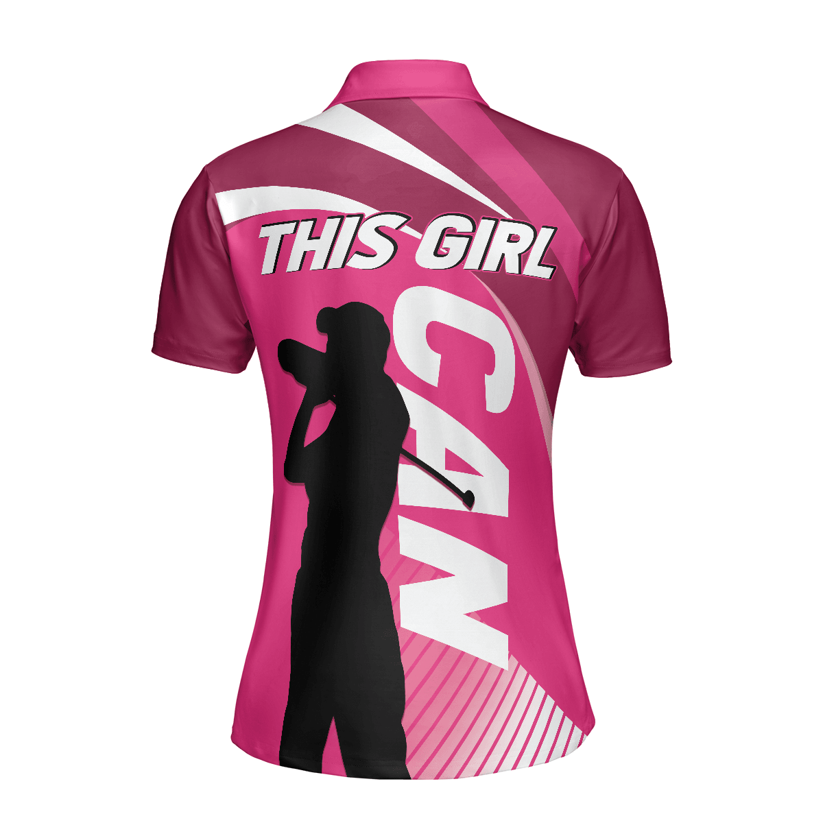 Golf Women Polo Shirt, This Girl Can Golf Girl Women Polo Shirt, Perfect Cool Golfing Gift For Ladies, Female, Golfers, Golf Lovers - Amzanimalsgift