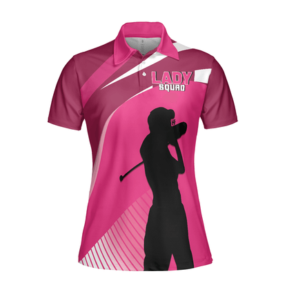 Golf Women Polo Shirt, This Girl Can Golf Girl Women Polo Shirt, Perfect Cool Golfing Gift For Ladies, Female, Golfers, Golf Lovers - Amzanimalsgift