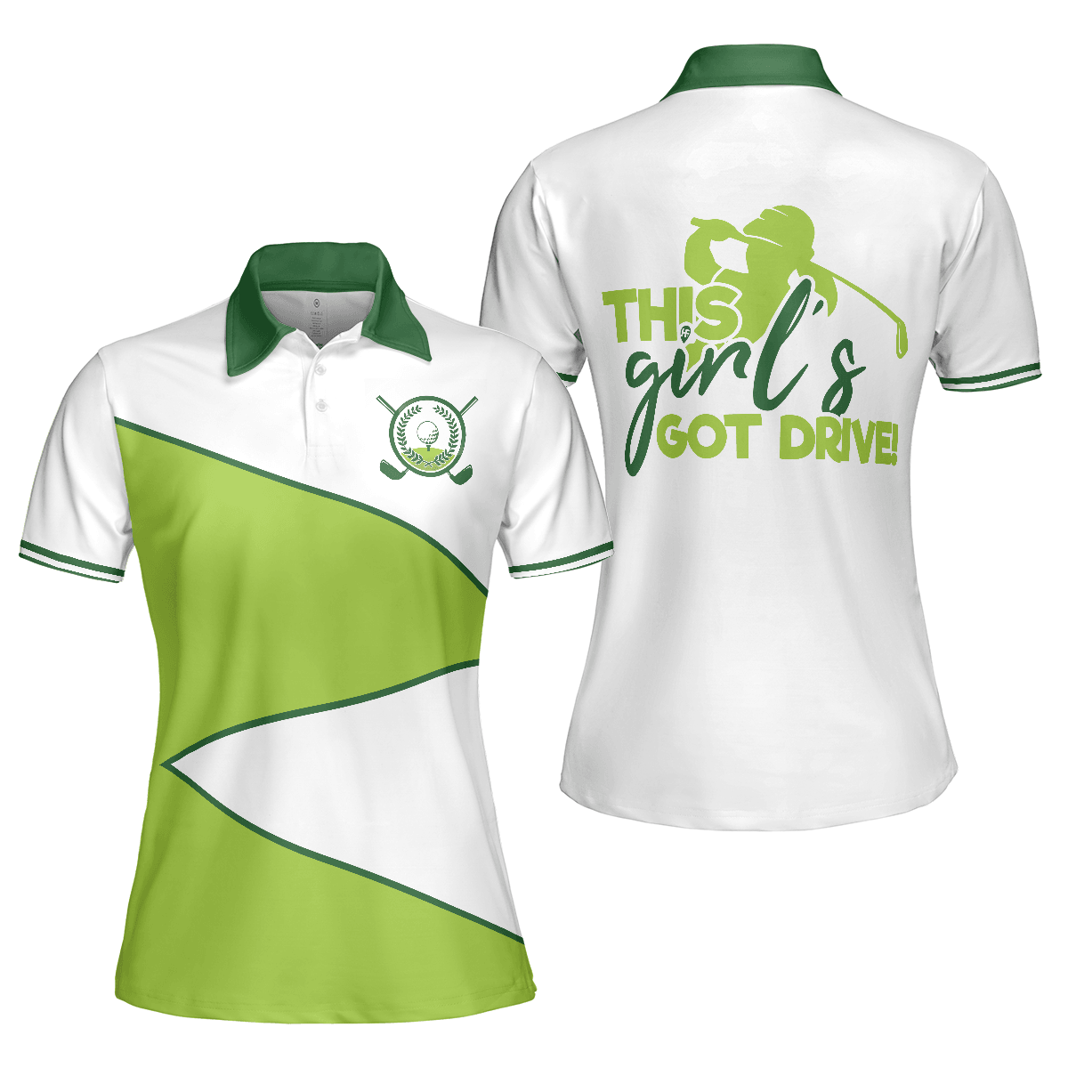 Golf Women Polo Shirt, This Girl's Got Drive Women Polo Shirts, Golfing Gift For Ladies, Golfers, Golf Lovers - Amzanimalsgift