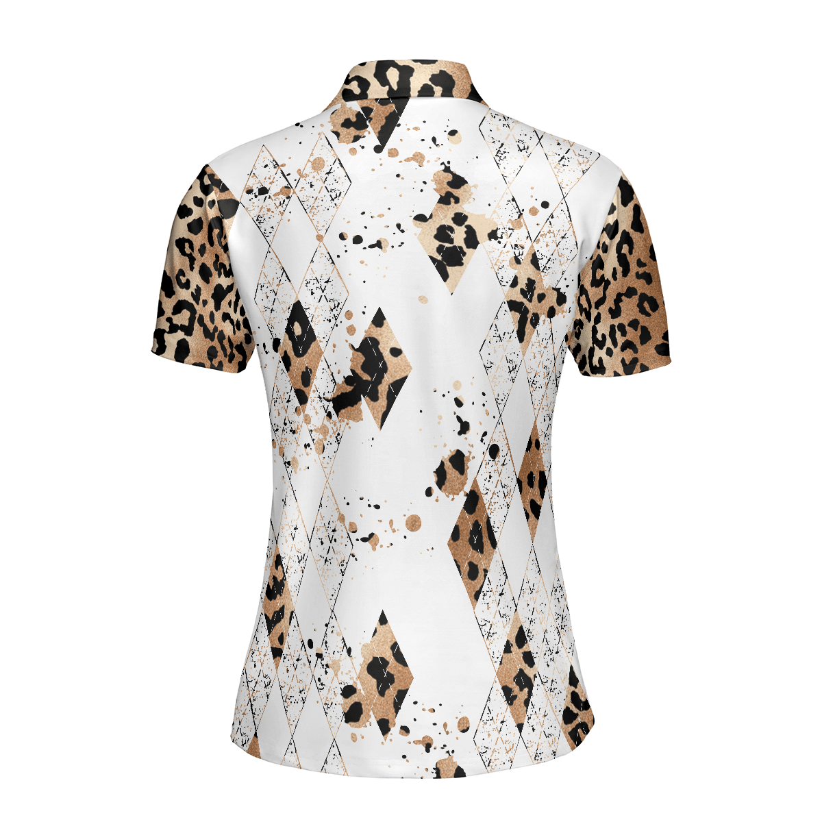Golf Women Polo Shirt, Watch Me Slay These Holes Women Polo Shirts, Panther Skin Pattern Polo Shirt - Perfect Gift For Ladies, Golfers - Amzanimalsgift